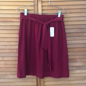 Soft jersey L.L. Bean skirt